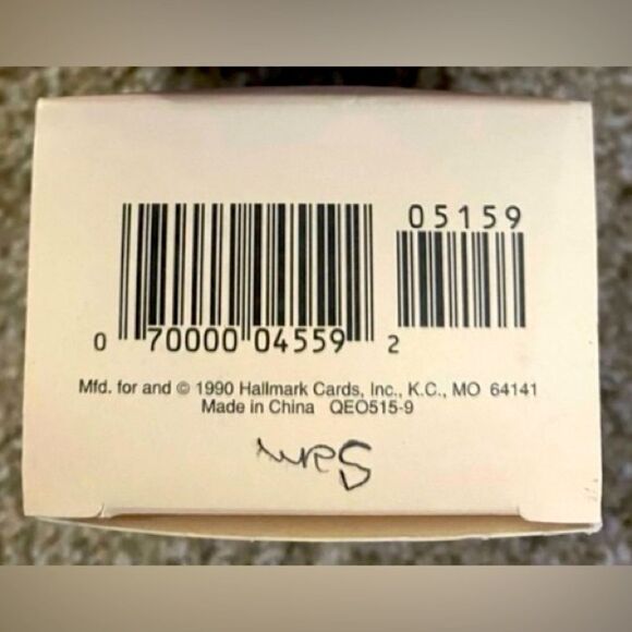 Easter Hallmark Keepsake 90s Ornament Vintage 1991 Gentle Lamb - Picture 3 of 8